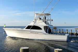 Longer Days Hatteras charter fishing boat.