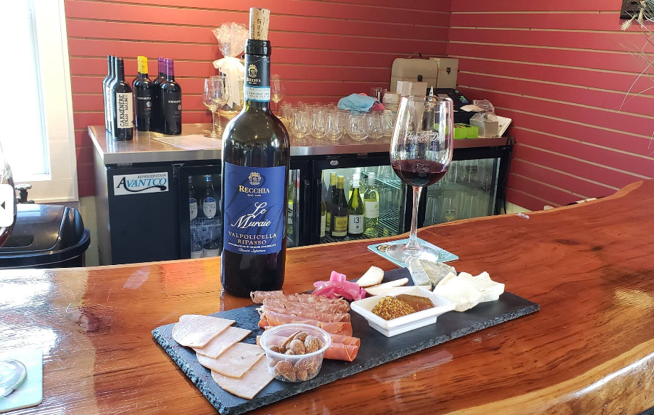 wine and Charcuterie board